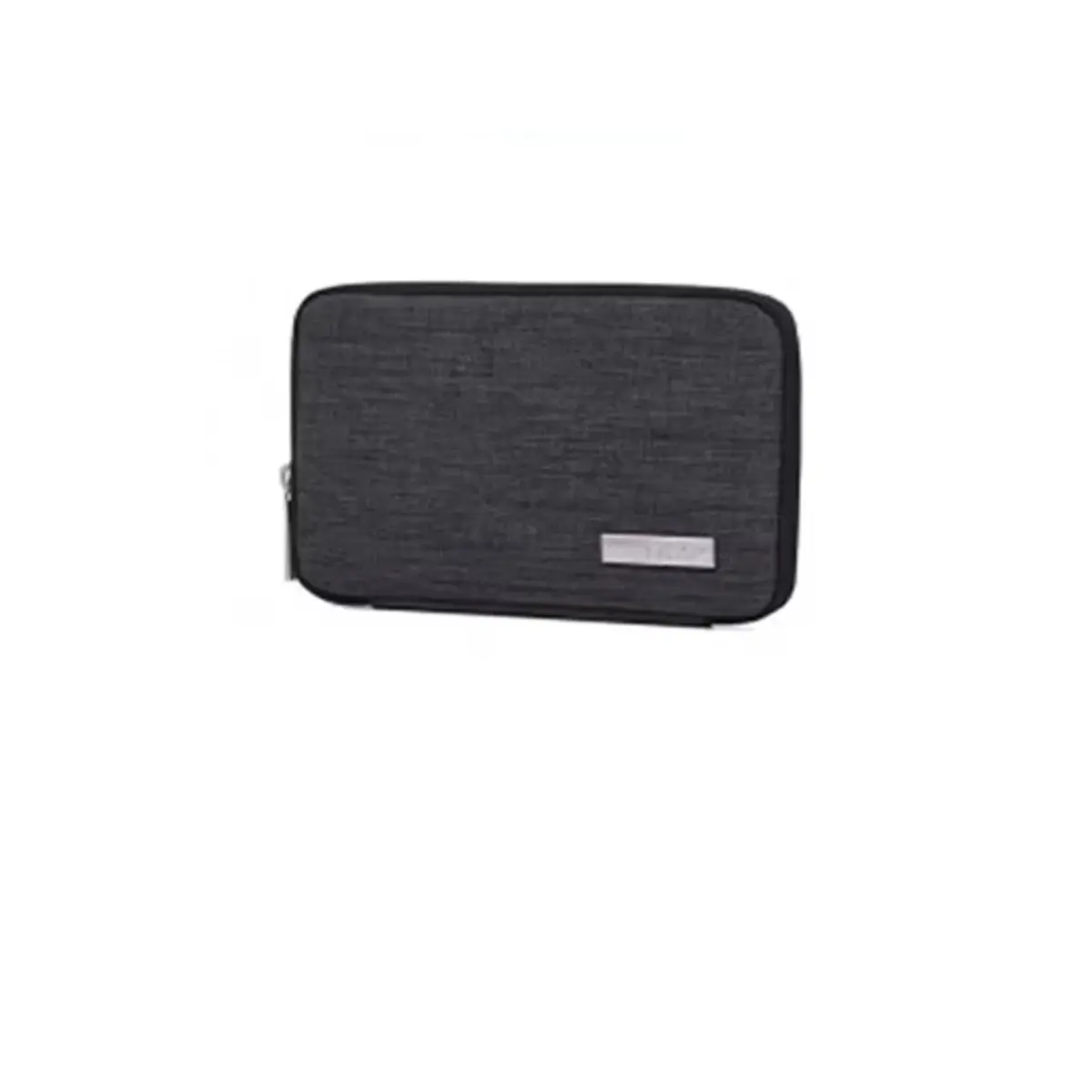 canvasartisan DARK GRAY and Light GRAY pouch bag 20x11x2cm