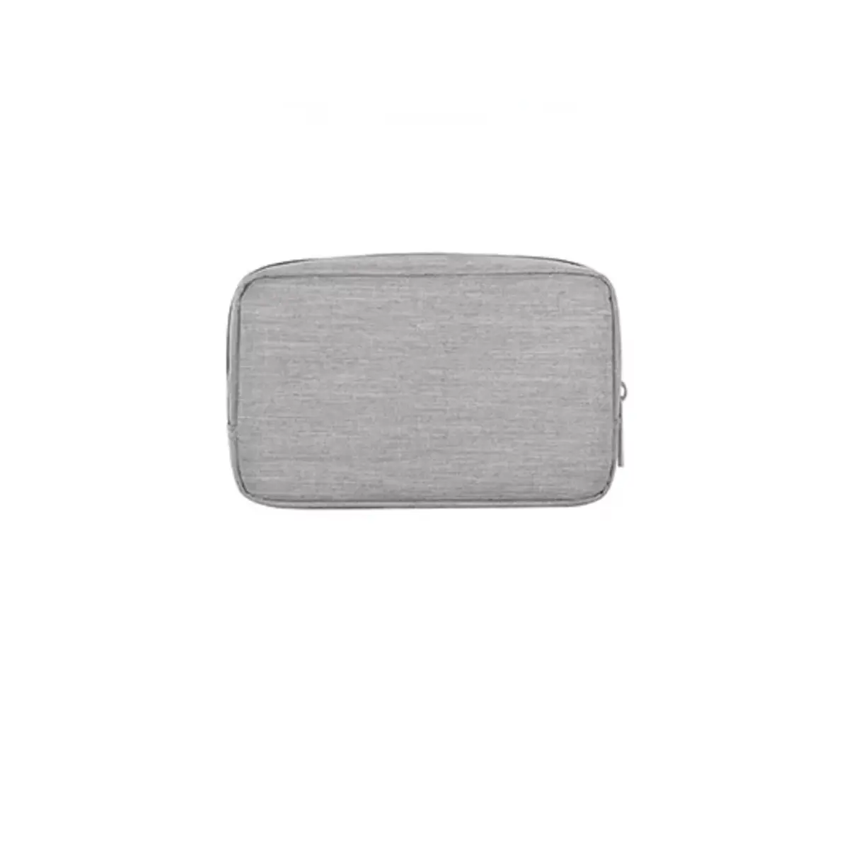 canvasartisan DARK GRAY and Light GRAY pouch bag 20x11x2cm image 2