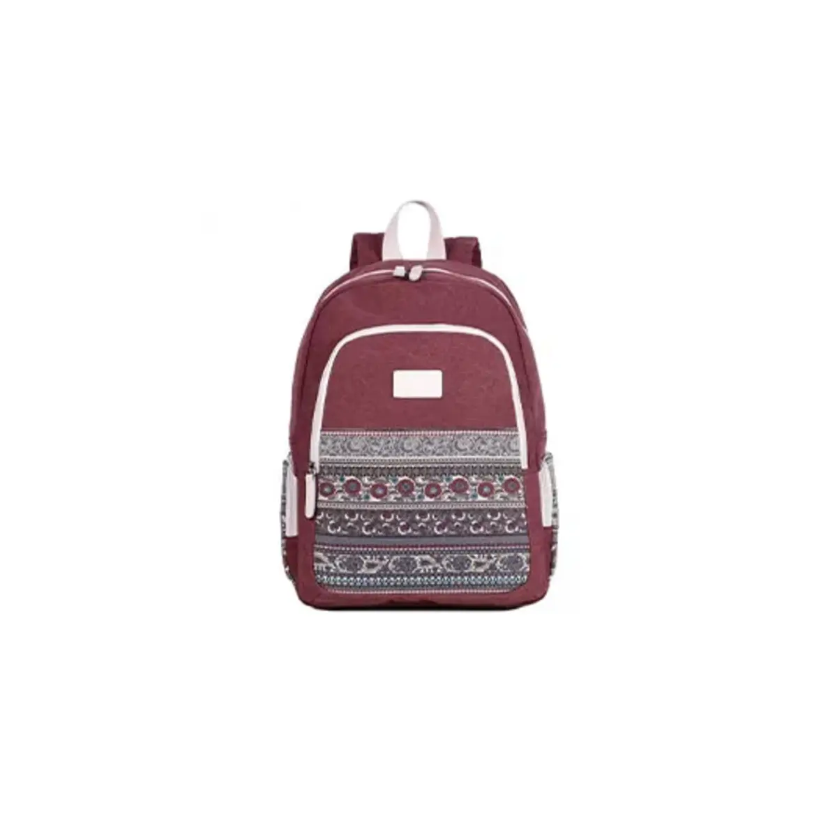 canasartisan designed WINE RED laptop backpack