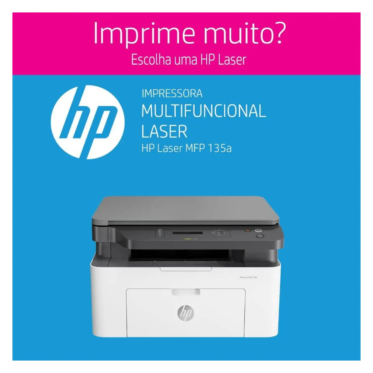 HP Laser MFP 135w Printer image 2