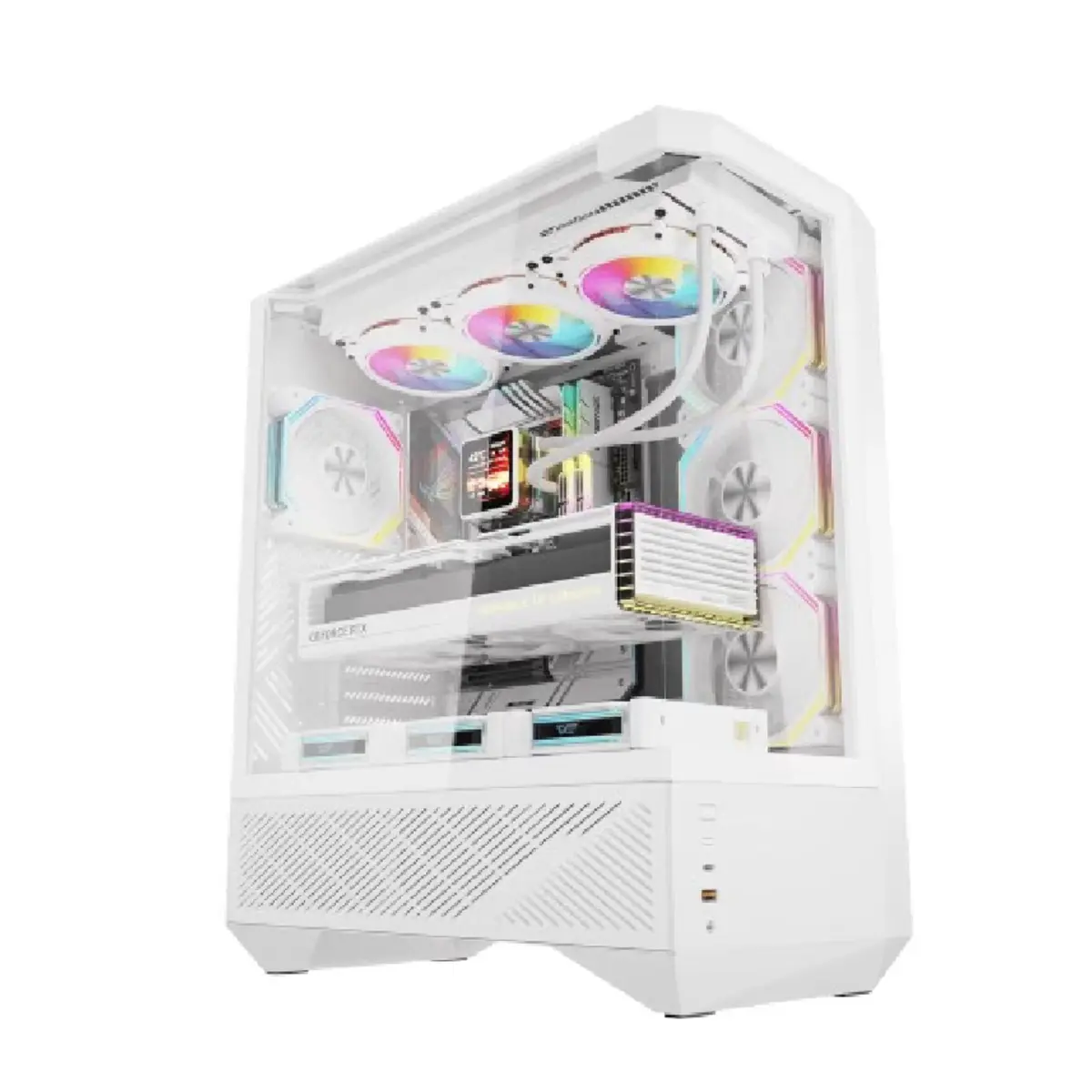 Gaming Desktop offer -18 | ULTRA7 265KF – H810M-16GB DDR5 -16 – MSI 5070 12G 3 years warranty white