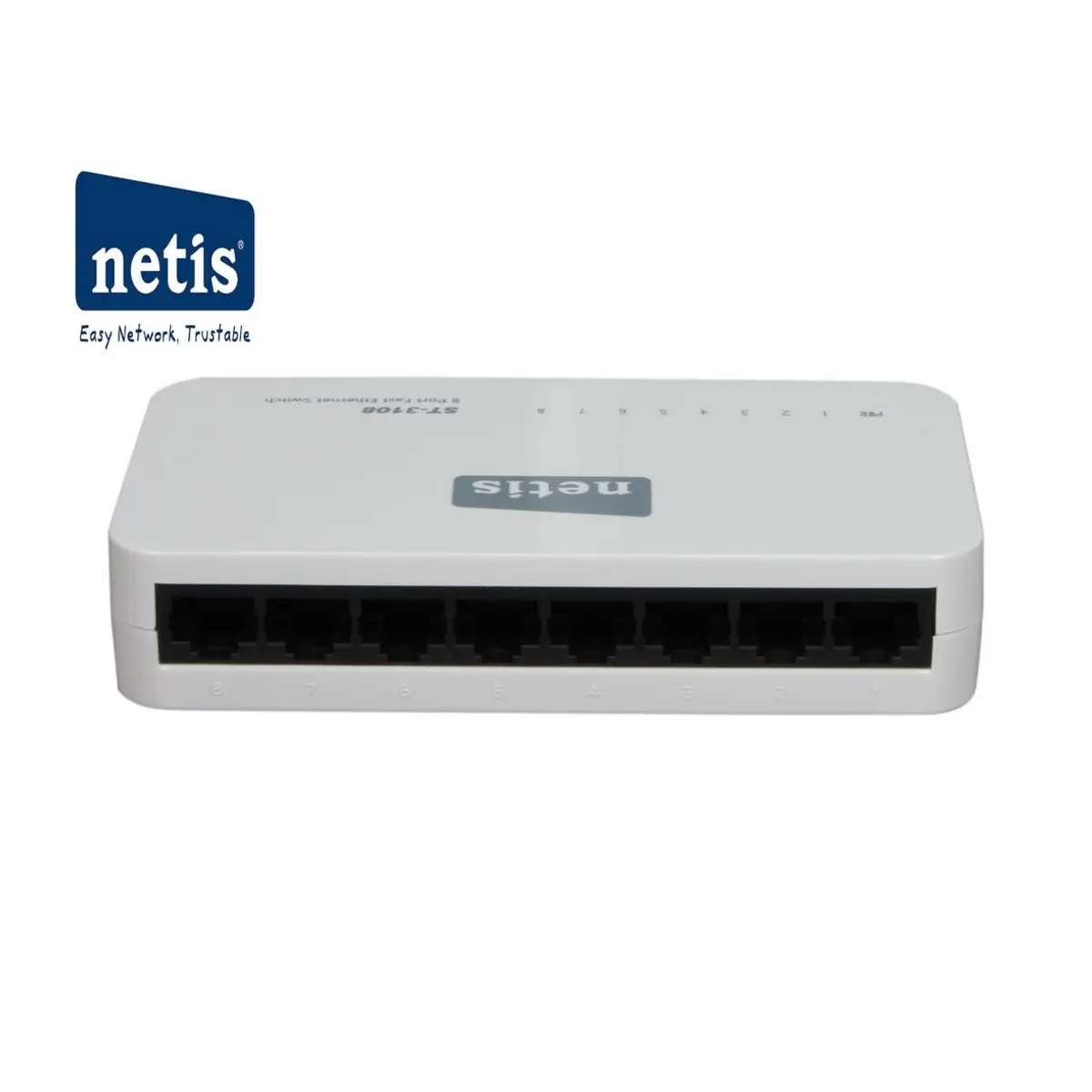 NETIS SWITCH 8 PORT 10/100MBPS ST-3108 image 3