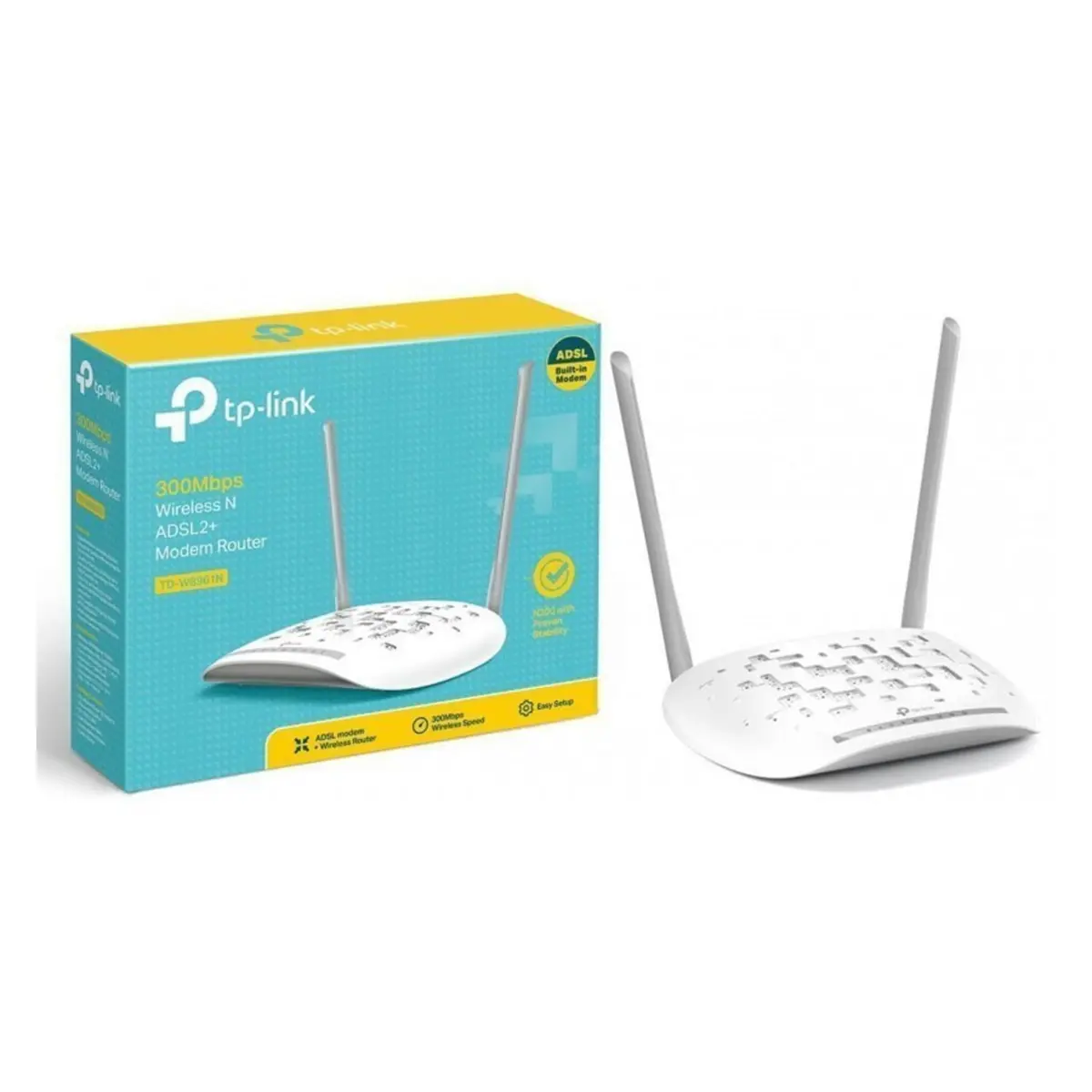 TPLINK 300Mbps Wireless N ADSL2+ Modem Router TD-W8961N image 3