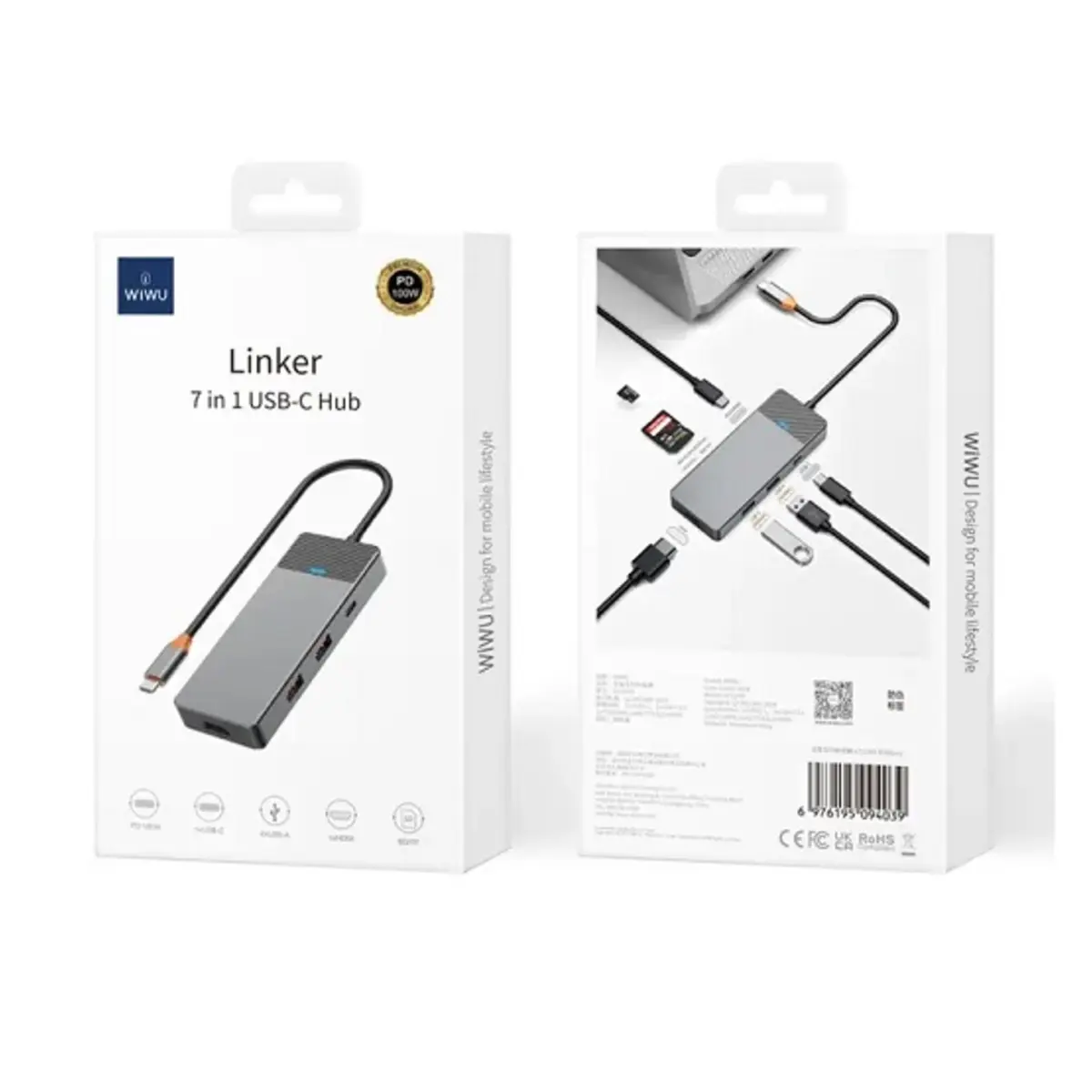 WIWU A721HD USB-C Adapter (HDMI) image 4