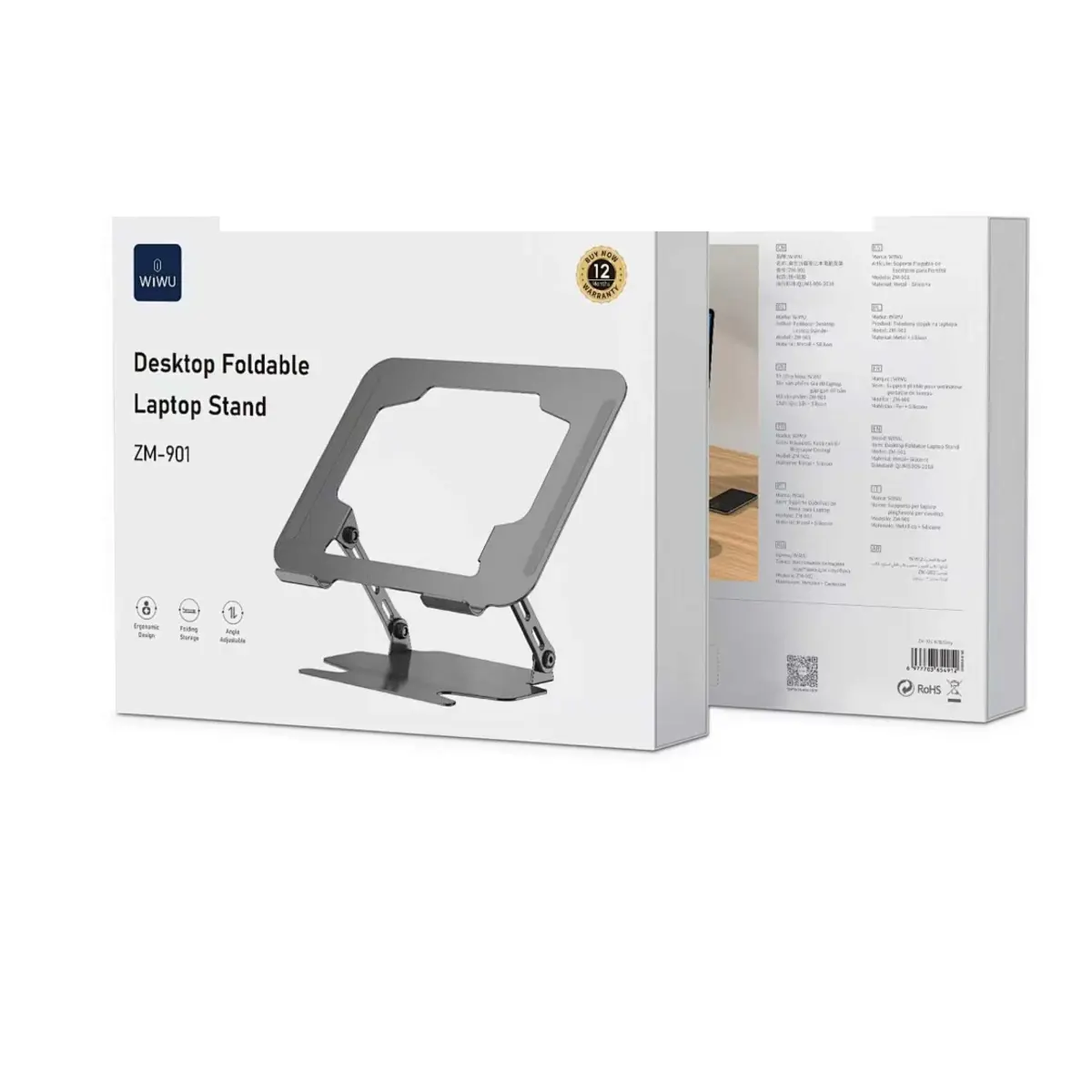 WiWU Desktop Foldable Laptop Stand ZM-901