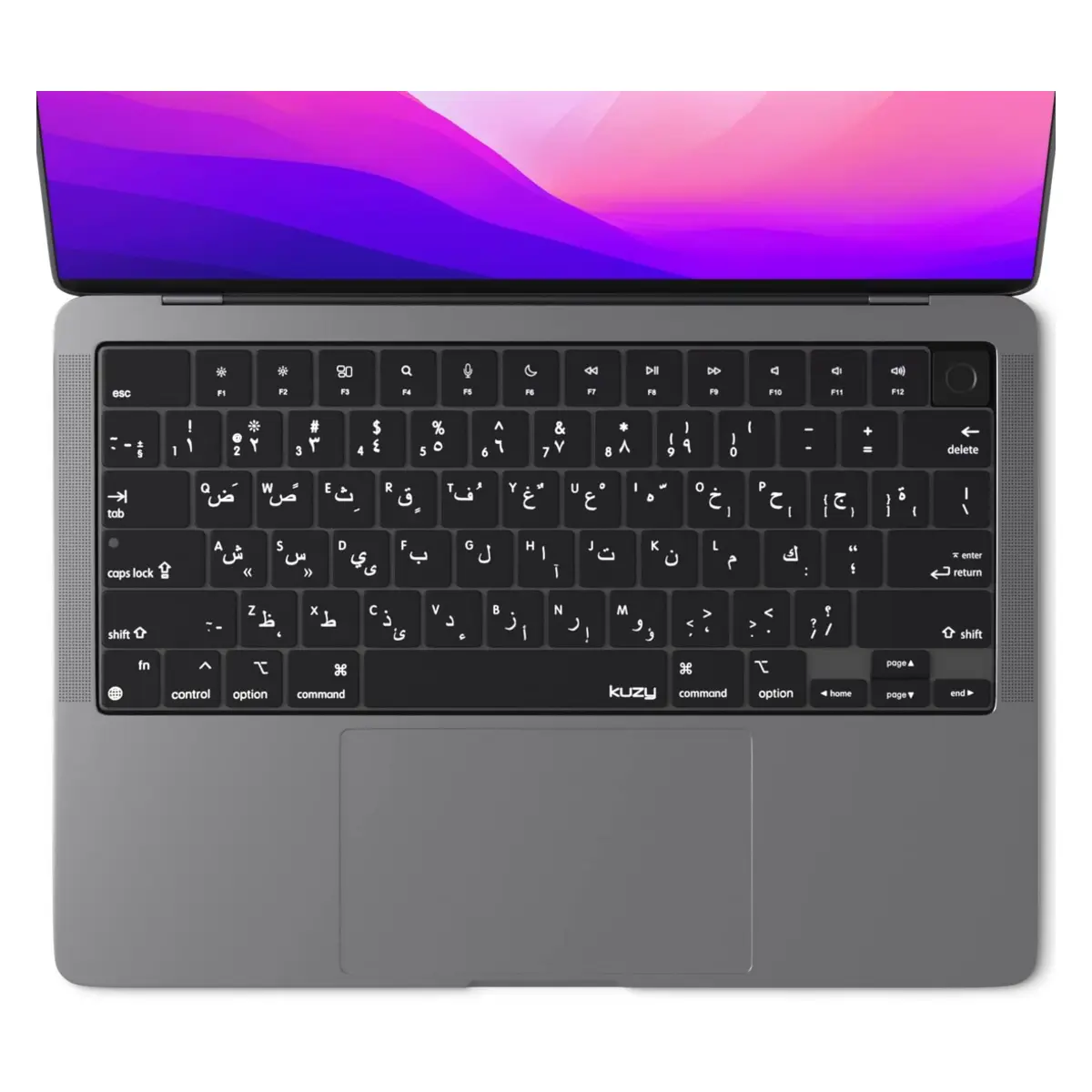 Arabic MacBook Pro Keyboard Cover 2023 2022 14 inch image 2