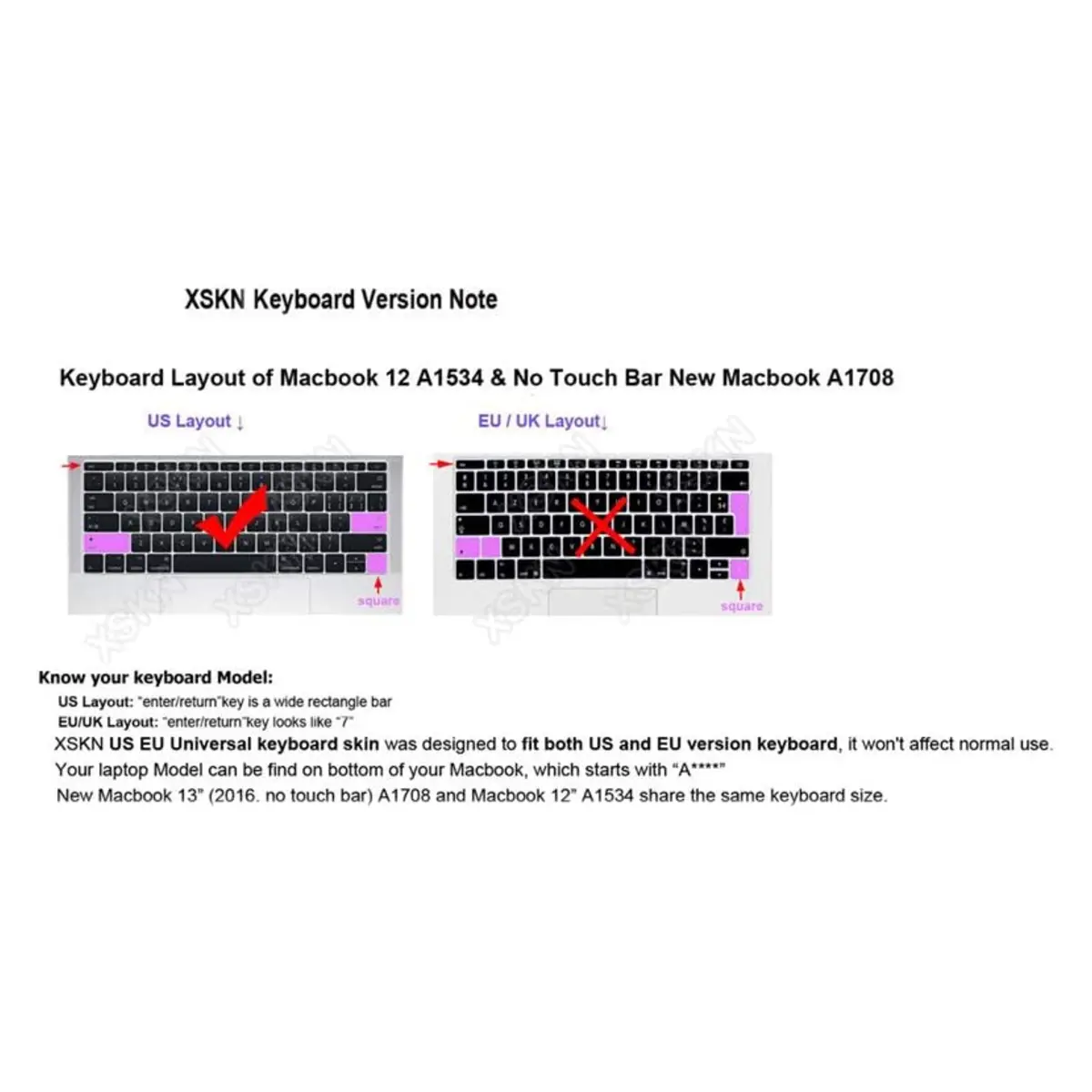 Arabic Silicone Keyboard Skin Cover for MacBook Pro image 2