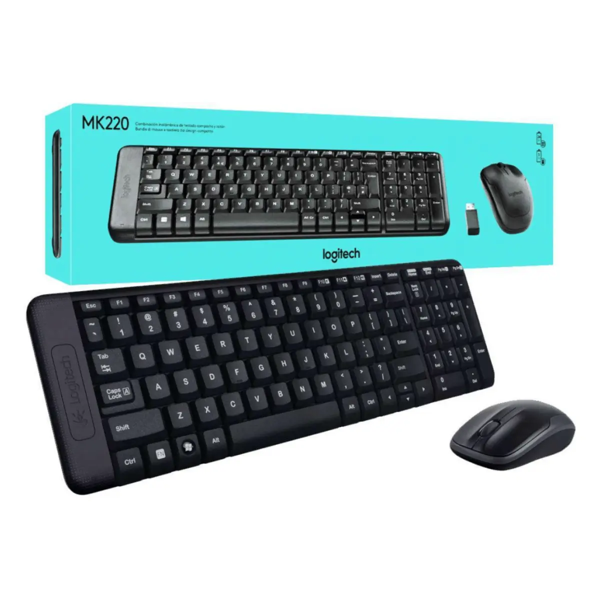 LogiTech MK220 WIRELESS KEYBOARD AND MOUSE COMBO image 4
