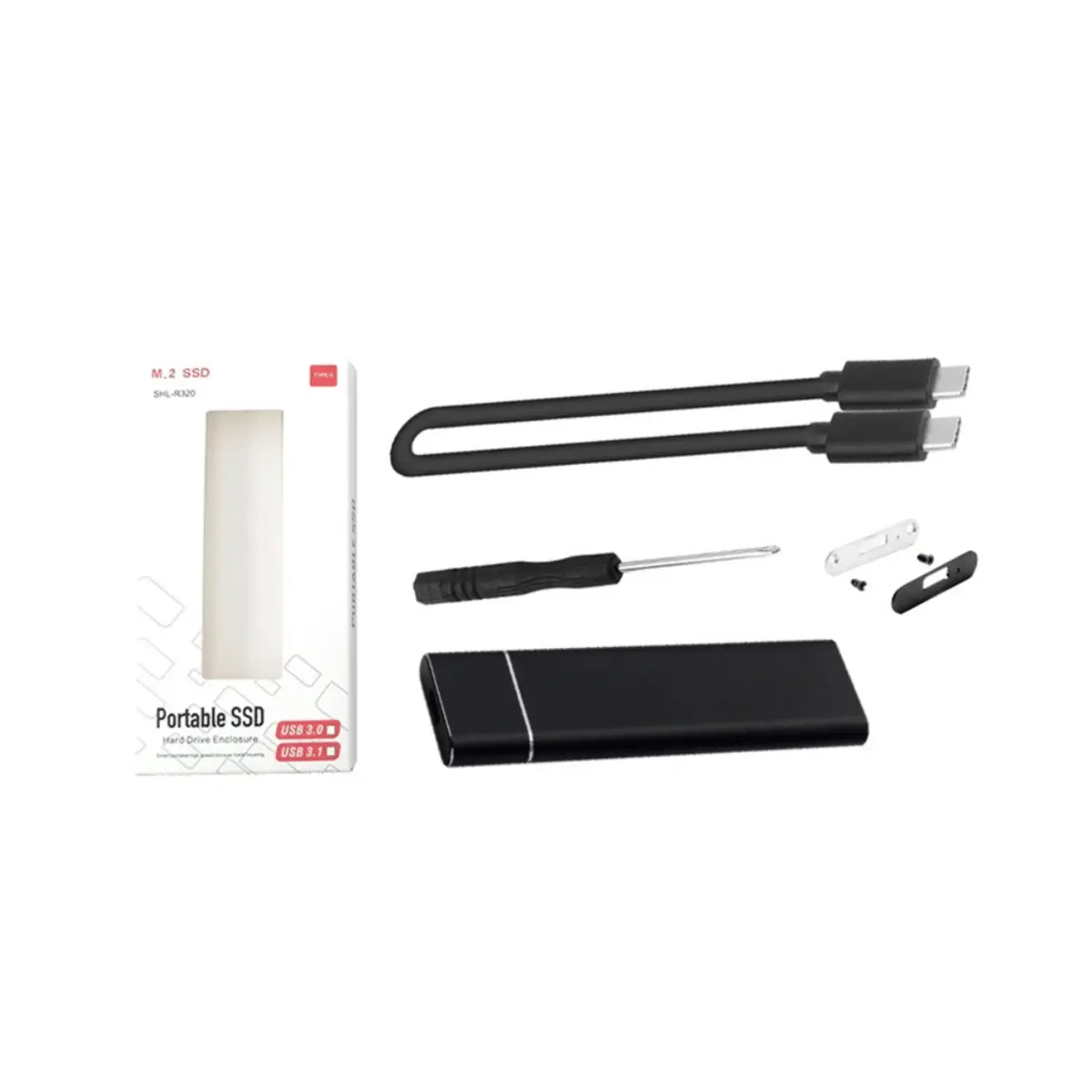 M.2 PORTABLE SSD CASE SHL-R320 image 2