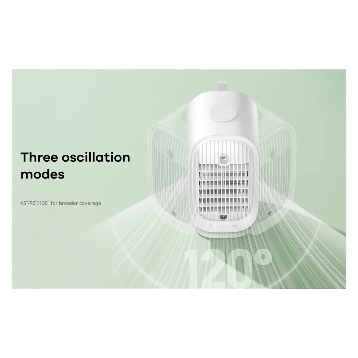 Remax F21 Ruiyal Series Water‑Cooling Oscillating Fan image 3