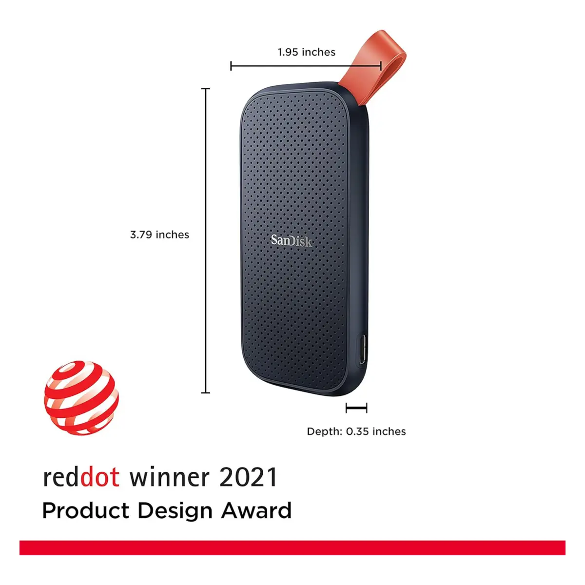 SanDisk 2TB Portable SSD image 2