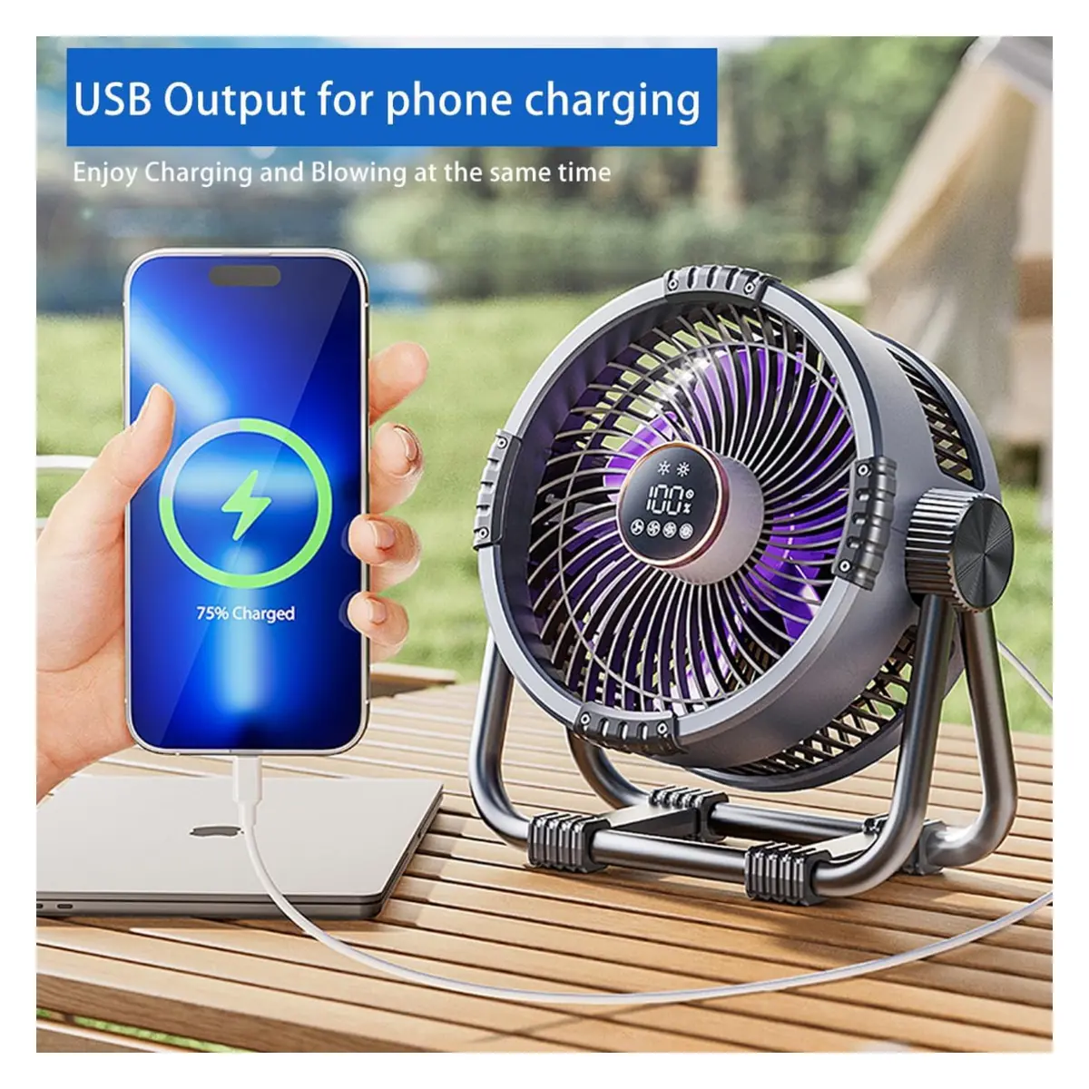 Storm Outdoor Fan Camping Fan M65 image 4
