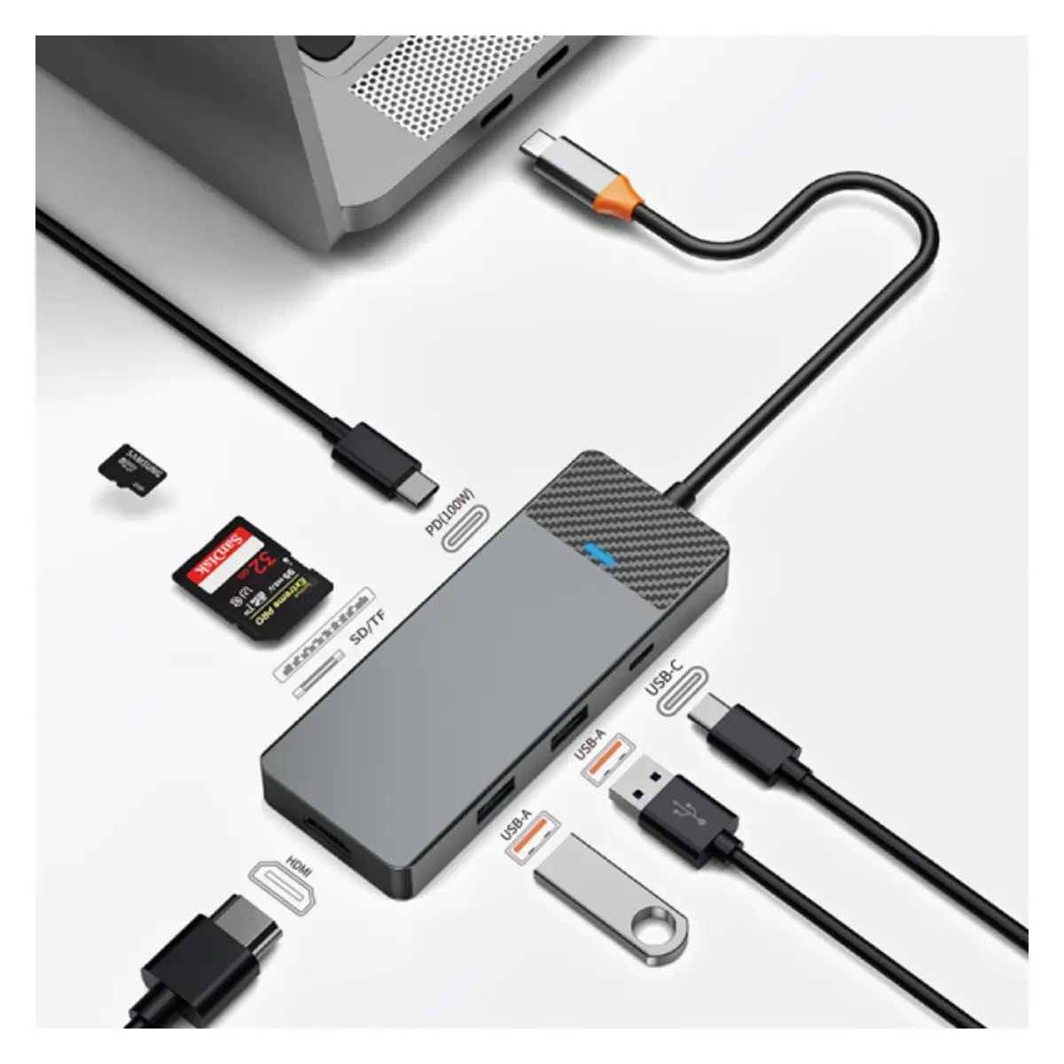 WIWU A721HD USB-C Adapter (HDMI) image 3