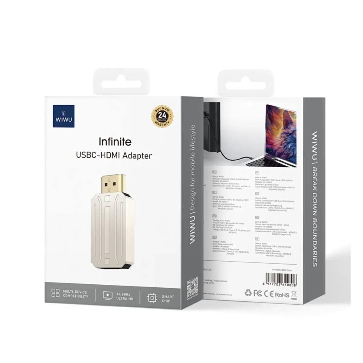 WiWU Infinite USB C to HDMl adapter HB004
