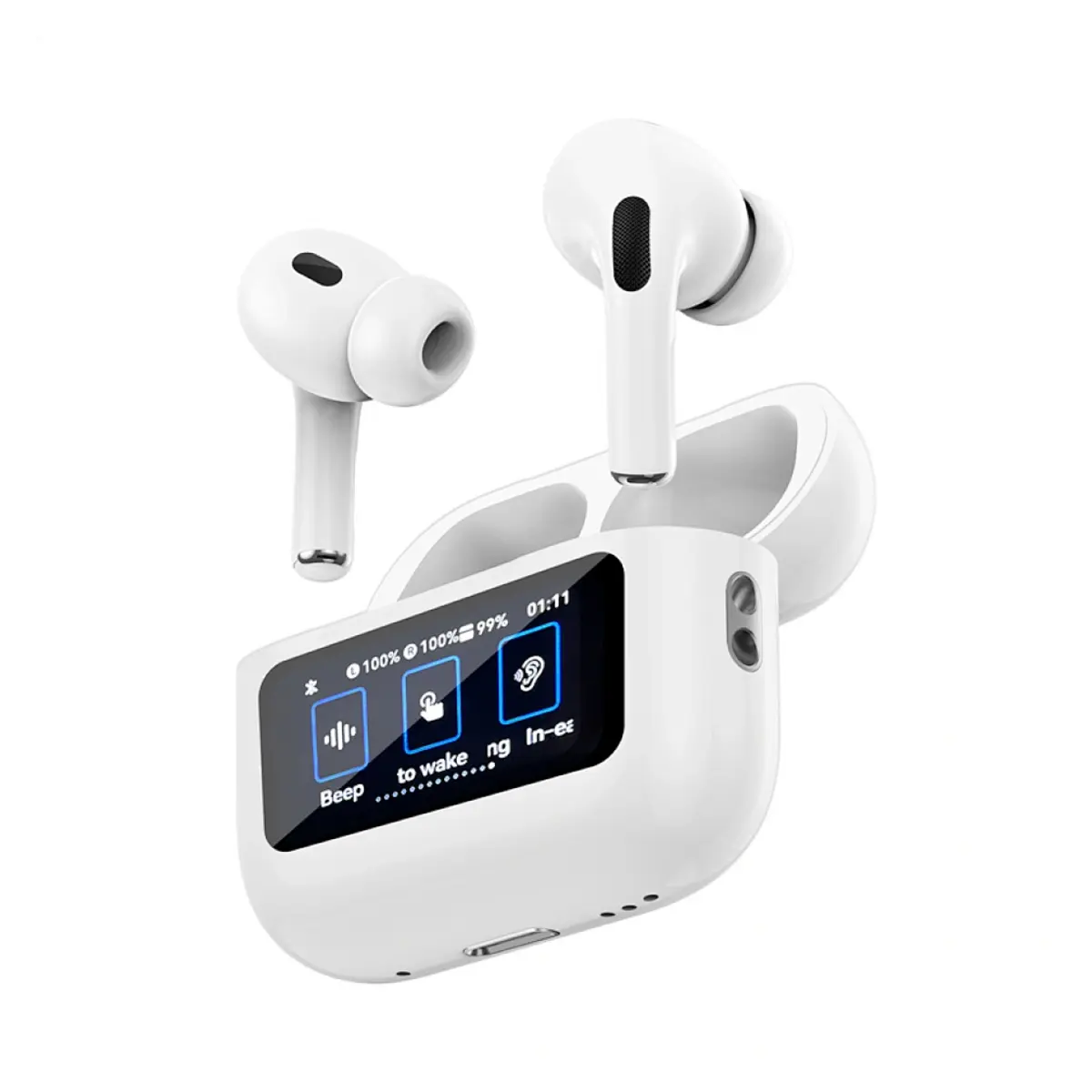 WiWU T22 Wireless Earbuds with Display Bluetooth