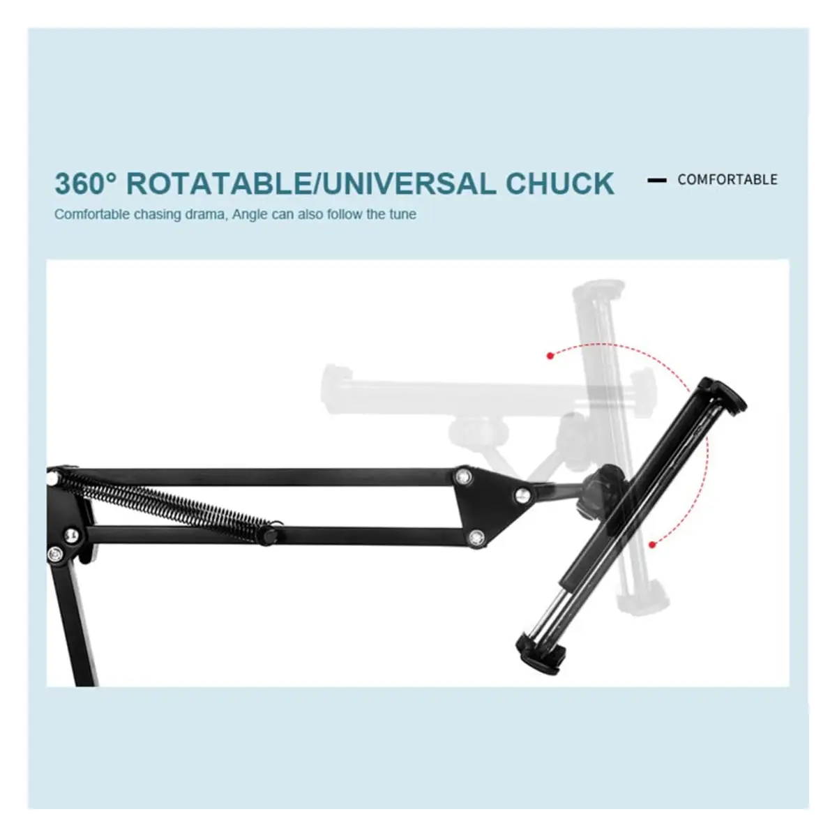 Adjustable Metal Stand For IPAD , PHONES image 4
