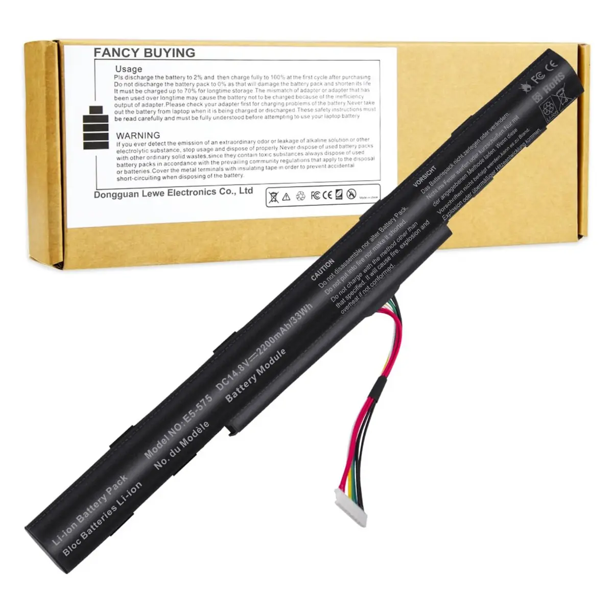 BATTERY ACER AS16A5K image 2