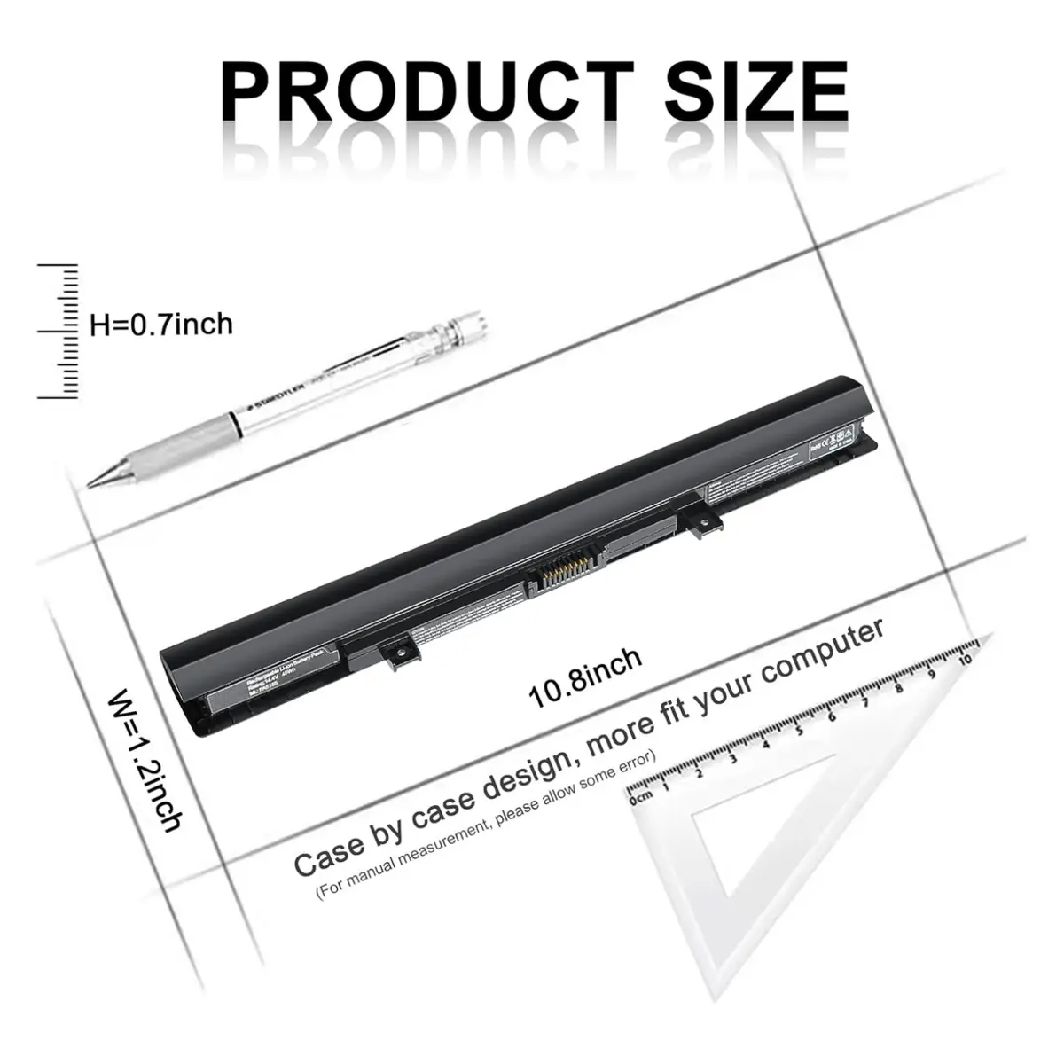 BATTERY TOSHIBA PA5185U image 2