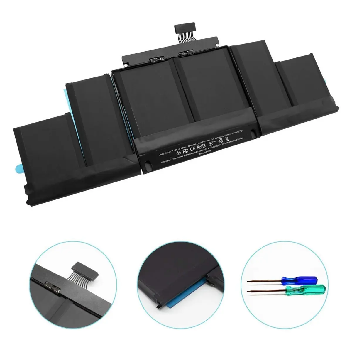 A1398 MacBook Pro Battery Only for (Mid 2012 & Early 2013) 15 Inch image 4