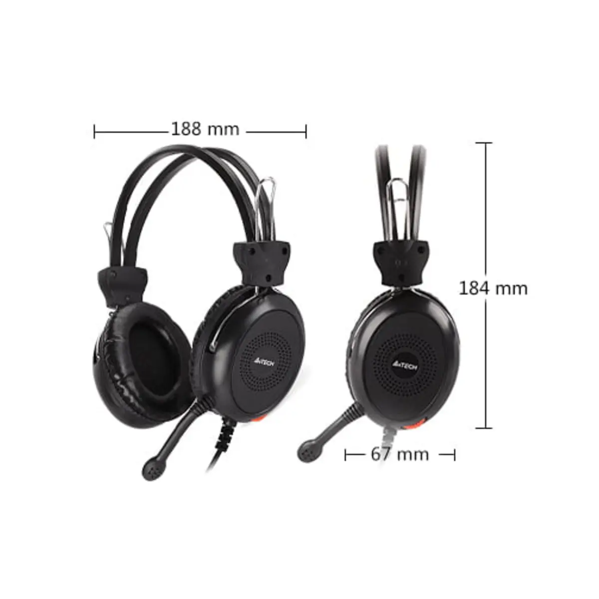 A4TECH HS-30I ComfortFit Stereo Headset 1JACK image 2