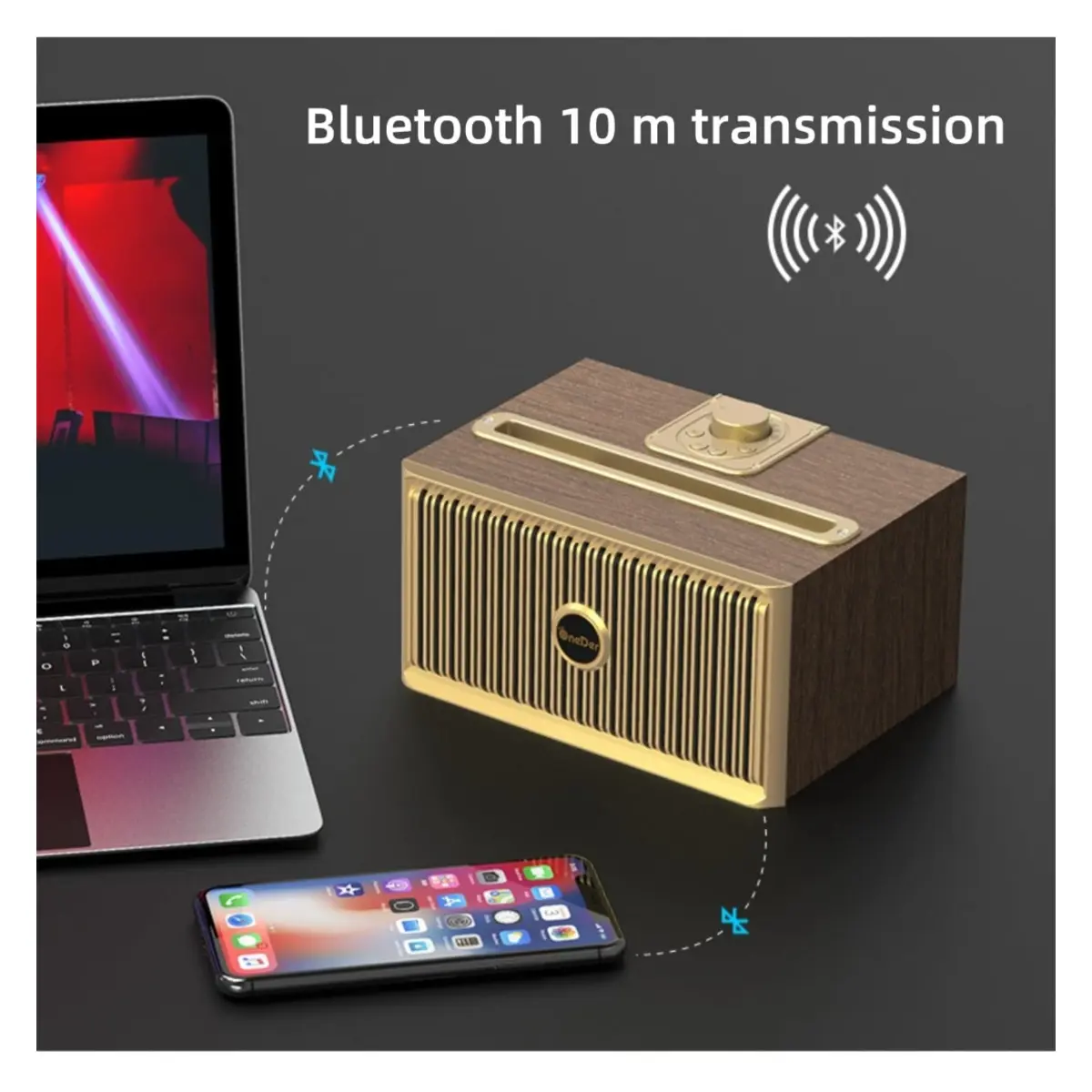 OneDer V6 Portable Bluetooth Speaker
