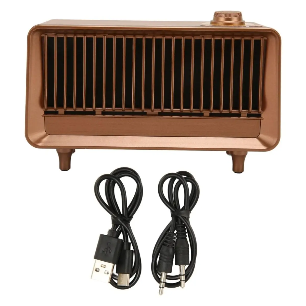 Vintage FM Radio, Portable Bluetooth Speaker image 4