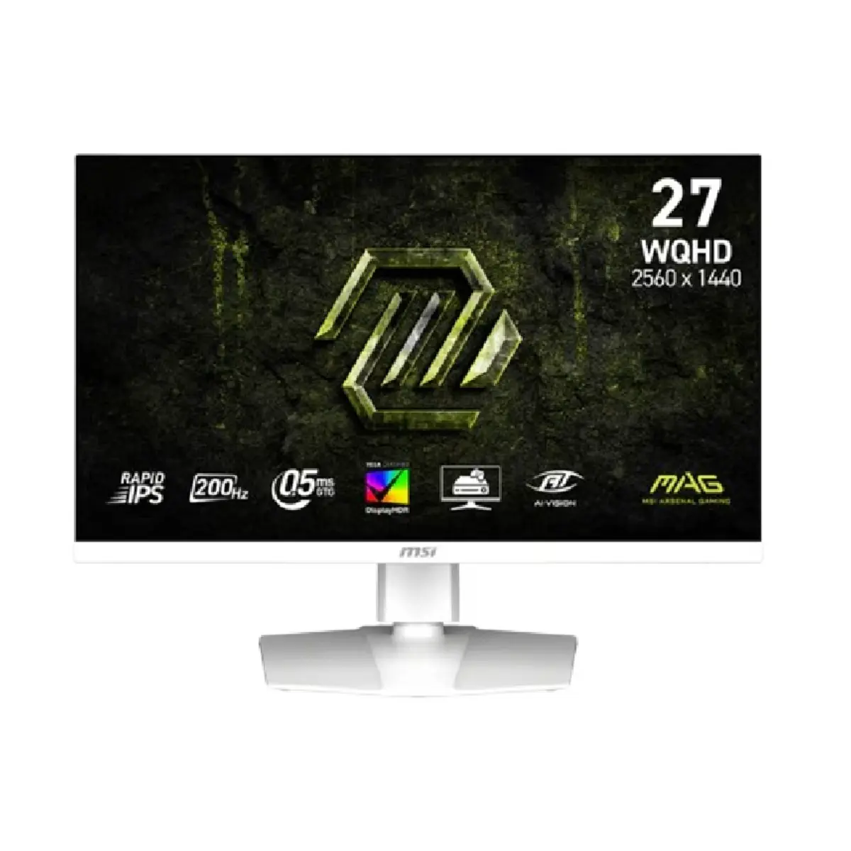 MSI MAG 274QRFW E20 200Hz WQHD Gaming Monitor White