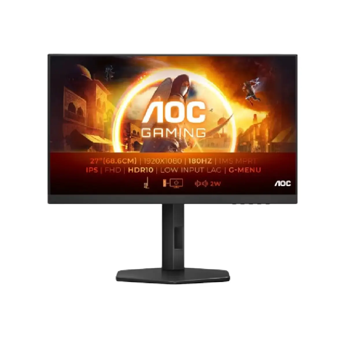 AOC 27G4X 27″ 180Hz 0.5ms FHD Gaming Monitor