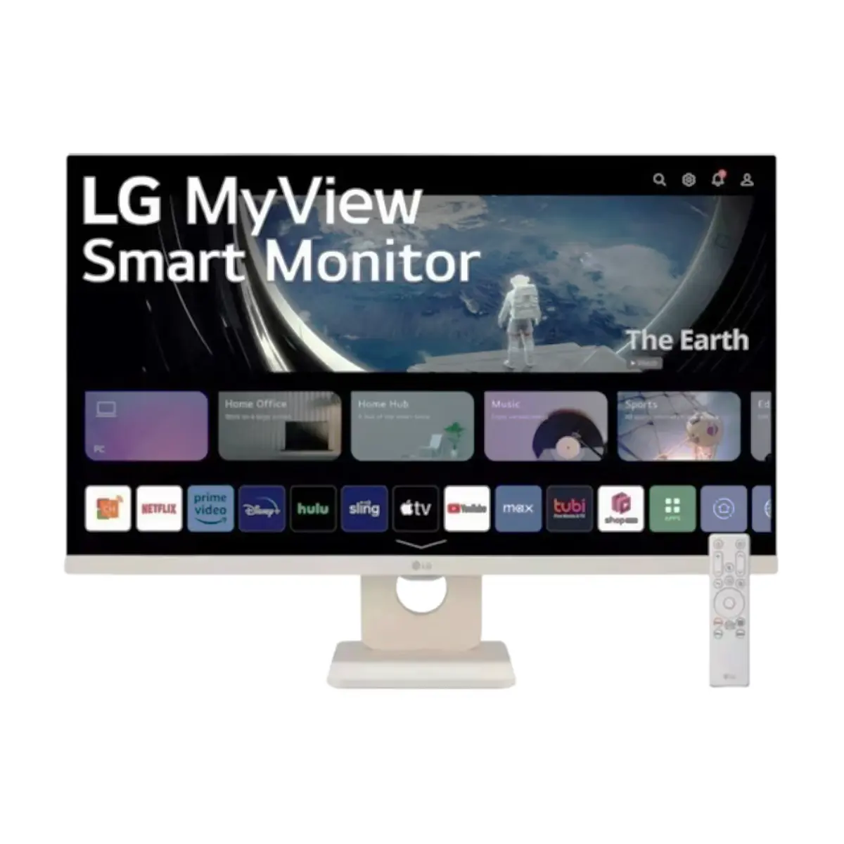 LG 31.5″ Smart Monitor with WebOS | 32SR50F-W | Tax Free