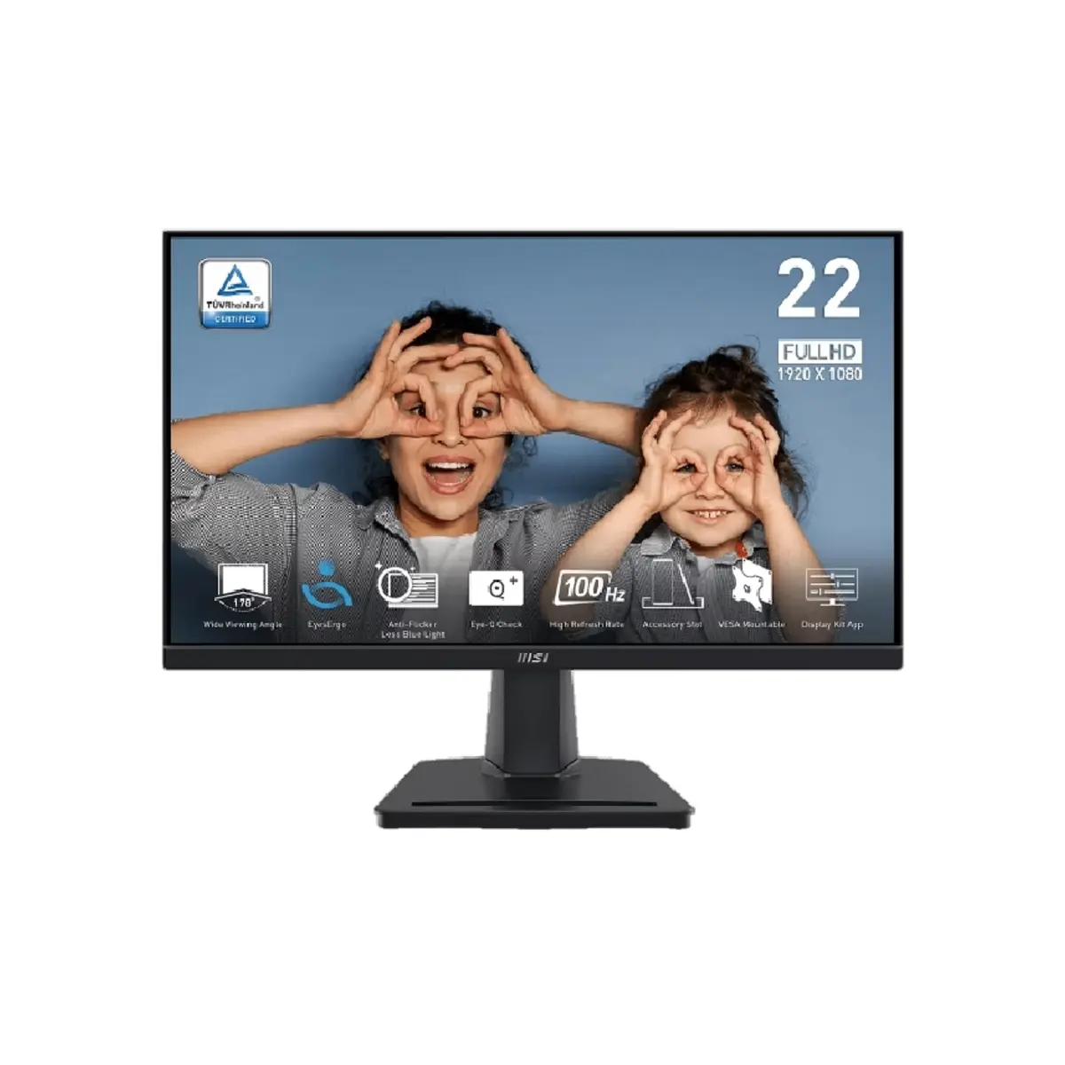 MSI PRO MP225V 22″ 100Hz Business Monitor | 3 Years Warranty