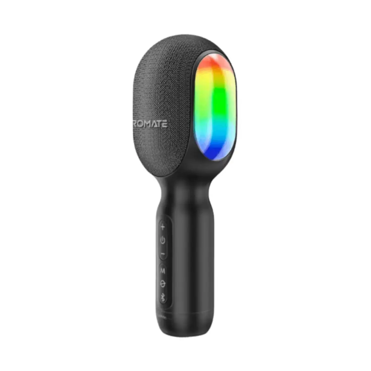 Promate VocalMic 5-in-1 Wireless Karaoke Microphone with Speaker | Black