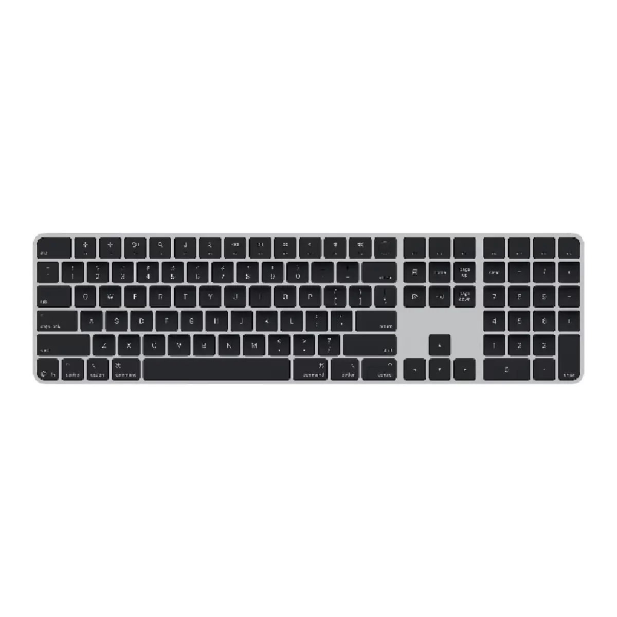 Apple Magic Keyboard with Touch ID & Numeric Keypad (USB-C) – Black | MXK83