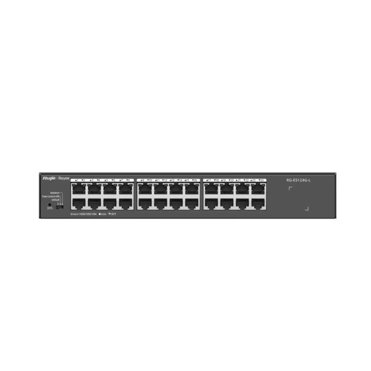 Ruijie Reyee RG-ES124G-L 24-Port 10/100/1000 Mbps Unmanaged Non-PoE Switch | Tax Included
