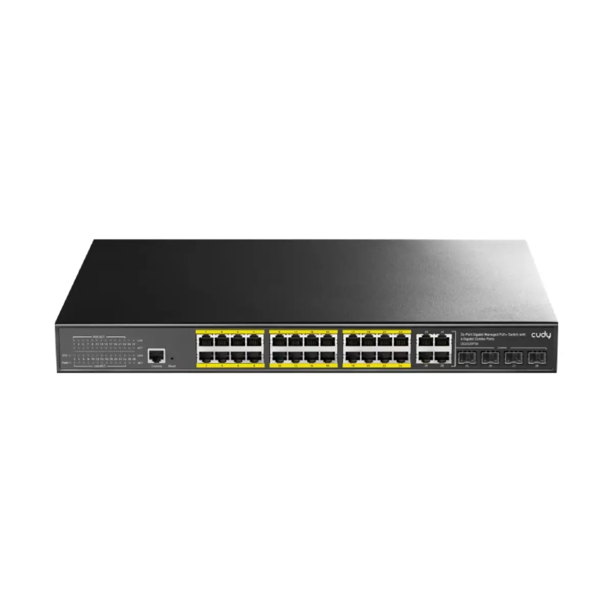 Cudy 24-Port Gigabit Managed PoE+ Switch | GS2028PS4 300W