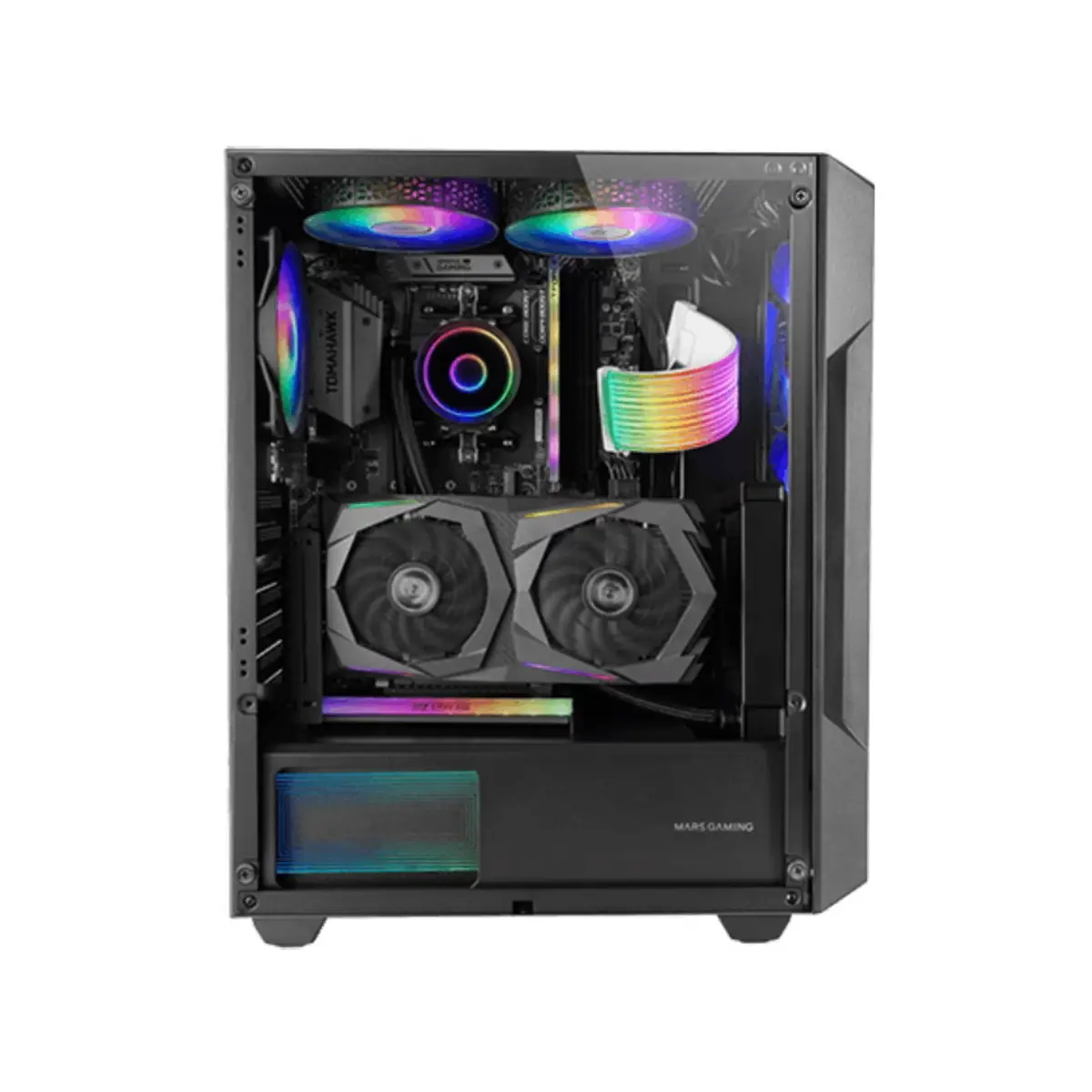 Mars Gaming MC-GEO Gaming Case | Black | MCGEO
