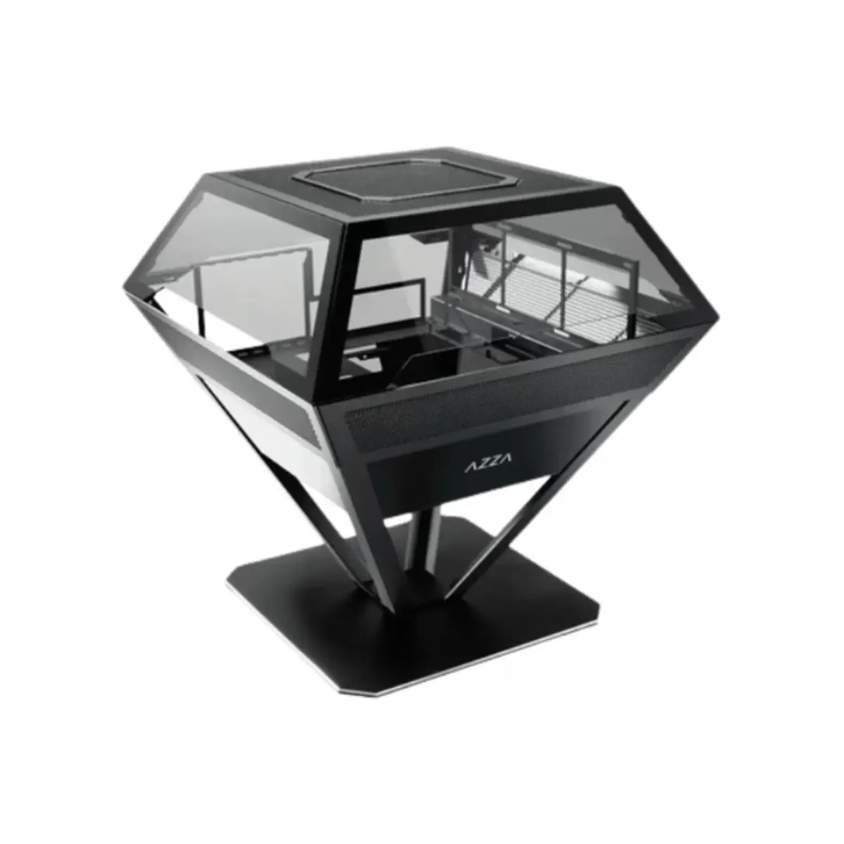 AZZA Diamond 812 Black Gaming Case | CSAZ-812