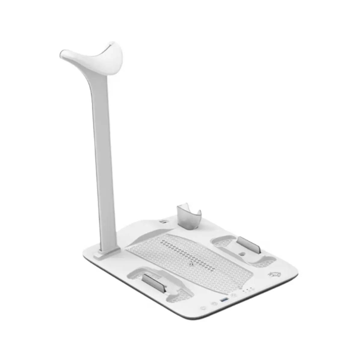 Porodo PS5 Slim Stand With Magnetic Charger – White | PDX118