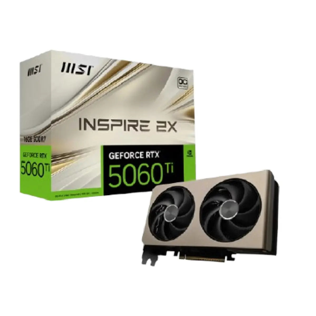GeForce RTX 5060 Ti 16G INSPIRE 2X OC | 912-V536-033