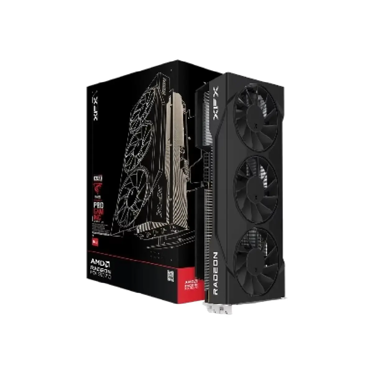 XFX Swift AMD Radeon RX 9070 OC Triple 90mm Fan Gaming Edition | 1 Years Warranty | Tax Included
