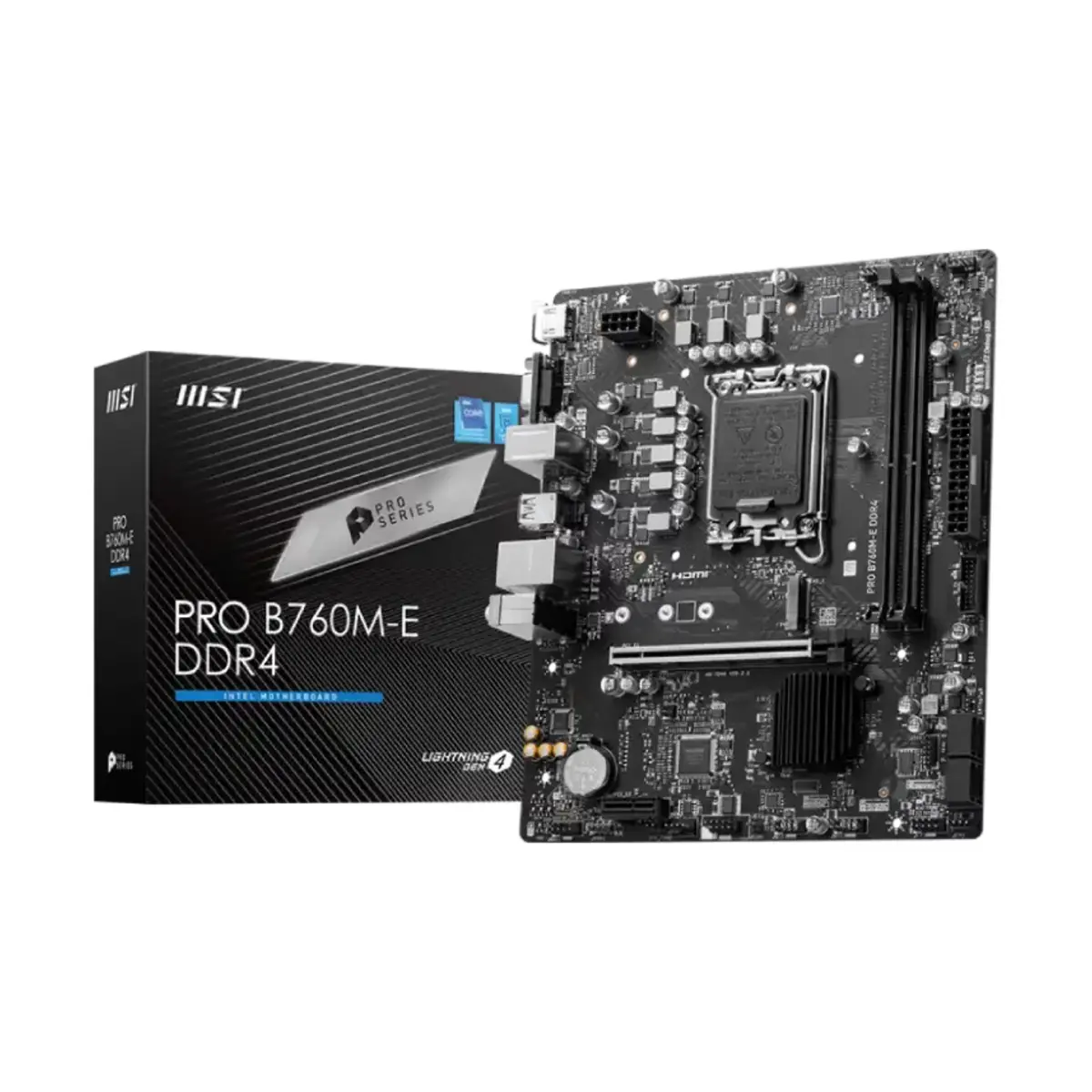 MSI B760M-E DDR4 Motherboard Micro-ATX | 911-7D48-025 TF