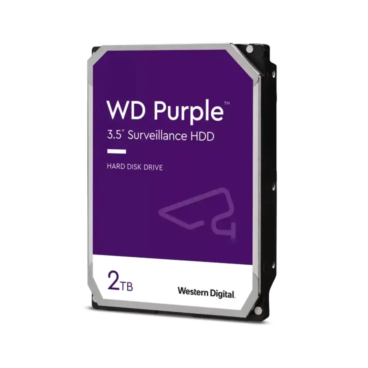 Western Digital Purple 3.5″ Sata 2TB HDD | 3 Years Warranty