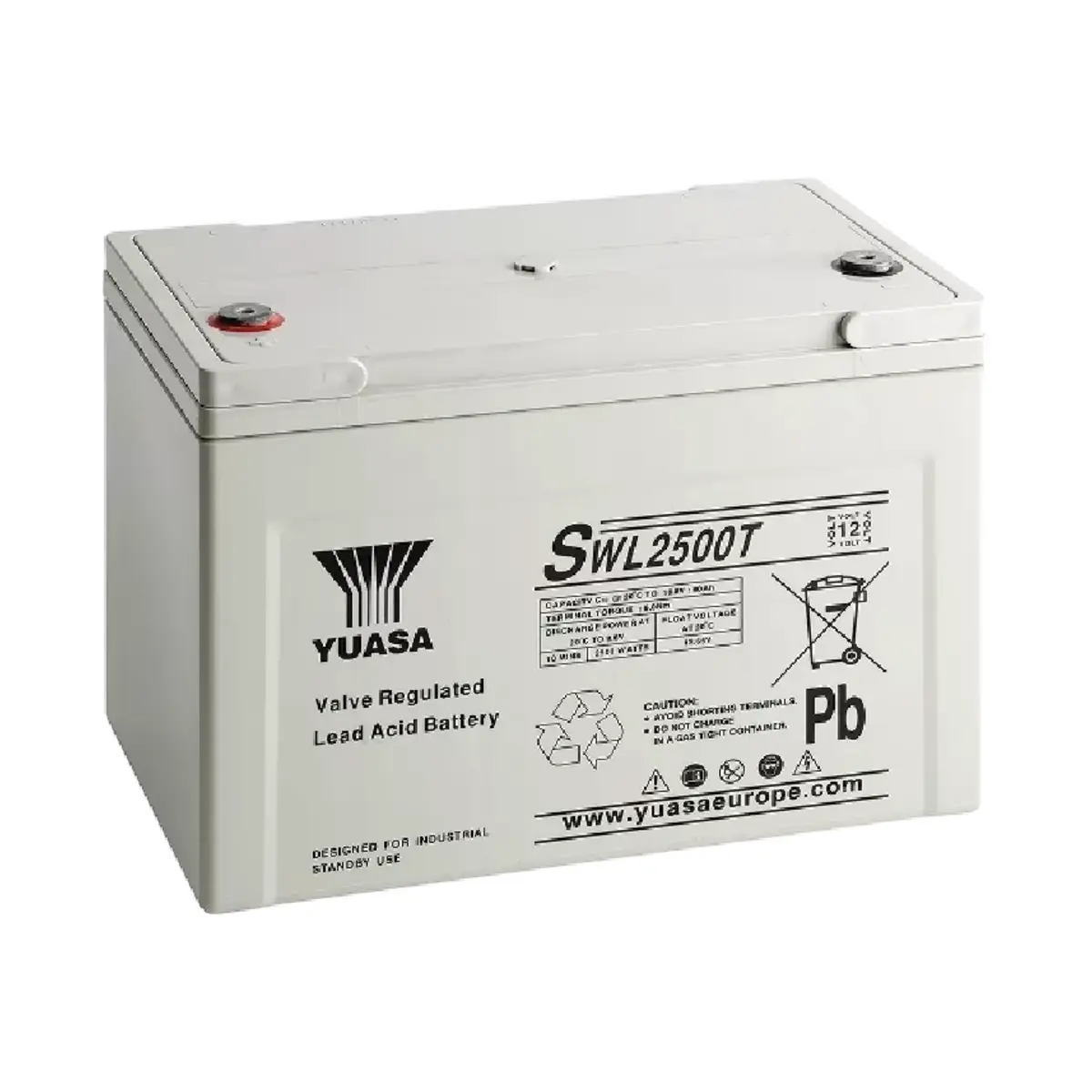 Yuasa SWL2500T Industrial VRLA Battery