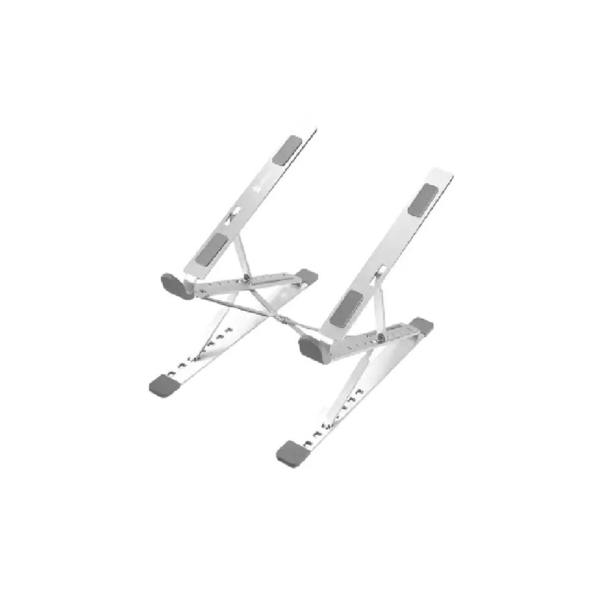 FANTECH NS12 STAND LAPTOP, 16 Level Height Adjustment, Aluminum Alloy, Fits Up to 15.6″ Laptops, Free Pouch Included