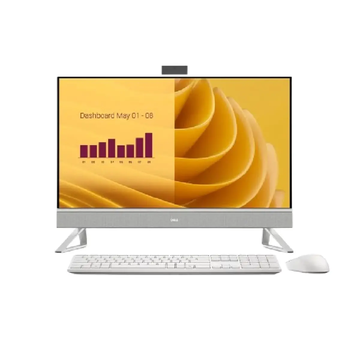 Dell AIO DEC27250-7192WHT-PUS | Core 7-150U – 32GB – 1TB NVMe – NIVIDIA MX570A – 27″ (1920 x 1080) Full HD 2K Touchscreen