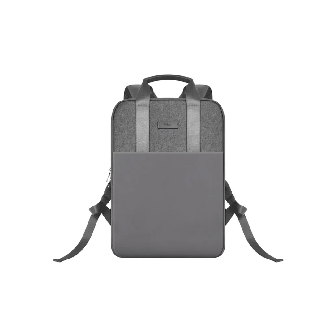 Minimalist Backpack Business Laptop Backpack Bag , Gray