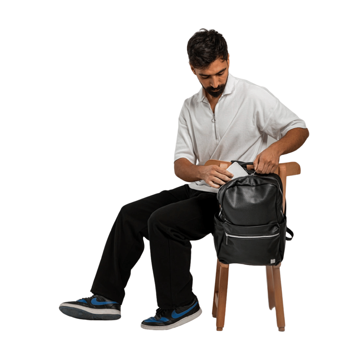 WIWU Osun Notebook Leather Backpack image 2