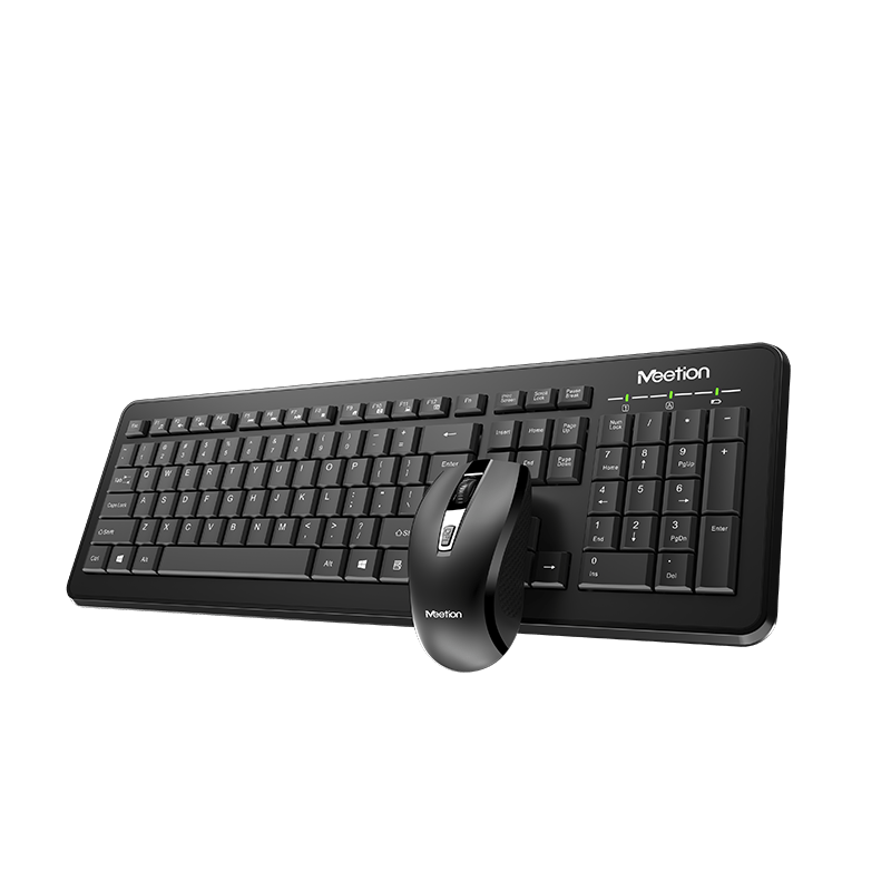 MEETION C4120 LITTLE WIRELESS COMBO BLACK image 6