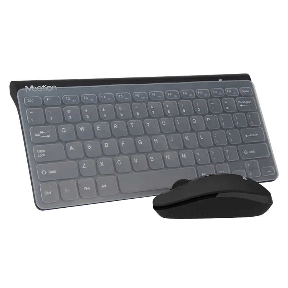 Meetion Mini 4000 – Wireless Keyboard & Mouse Combo | Black | Compact Mini Design image 2