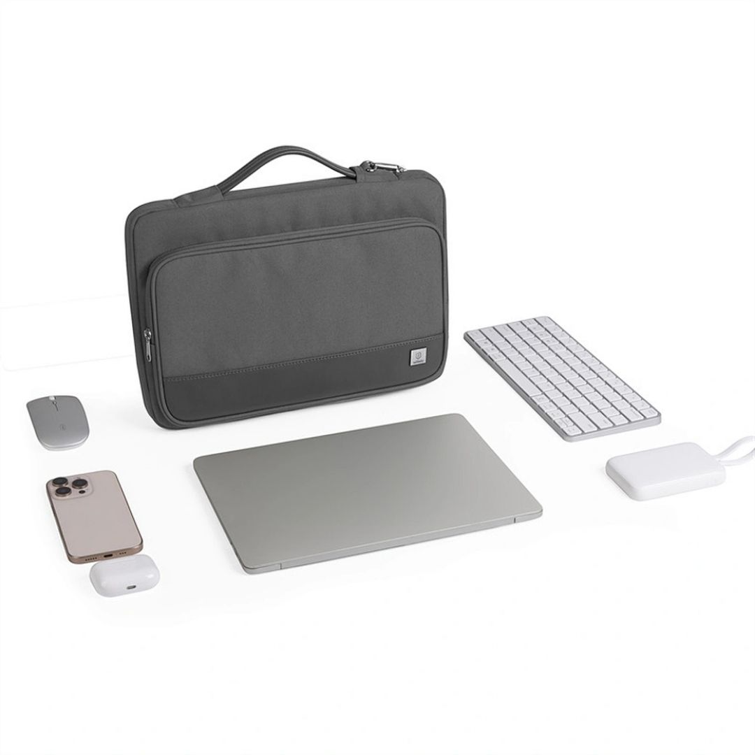 WiWU Cozy Classic Waterproof Polyester Laptop Sleeve Anti-drop Design image 2