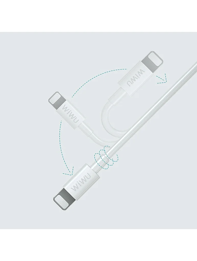 WiWU USB C to Lightning Cable image 8